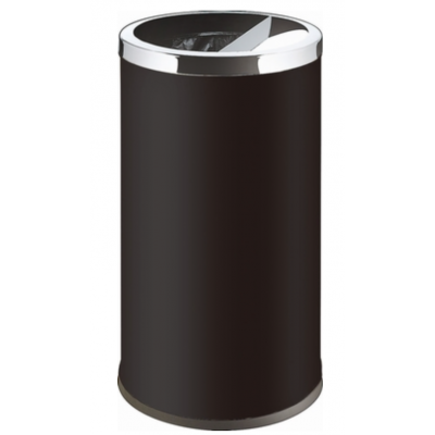 半蓋垃圾桶(黑色_大)