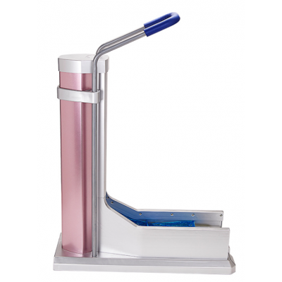 蜈蚣型帶扶手拖拉式鞋套機