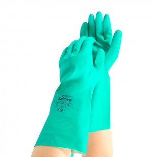 Medicom/麥迪康進口橡膠手套勞保耐磨工作加厚手套工業防化丁腈