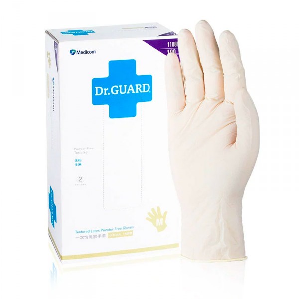Medicom/麥迪康一次性乳膠手套食品級大童學生兒童手套