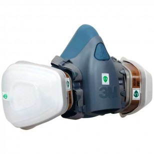 3M防毒面具噴漆專用防油漆化工氣體工業粉塵防塵透氣全面防護面罩