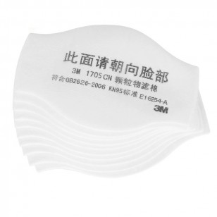 3M防塵過濾棉1705CN濾棉面罩過濾片防工業粉塵顆粒物防護面具濾芯