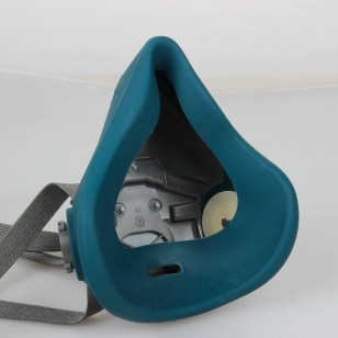3M防毒面具防塵面罩噴漆工業粉塵6502快扣矽膠防護勞保防塵罩主體