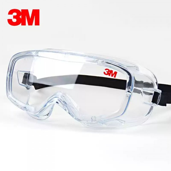 3M護目鏡防護眼鏡SG210護目鏡【新款上市織物頭帶防霧款】
