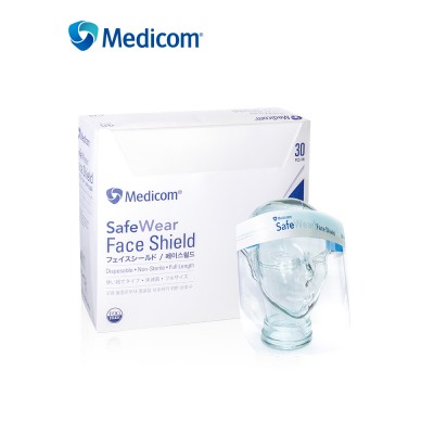 Medicom/麥迪康防護面罩1只