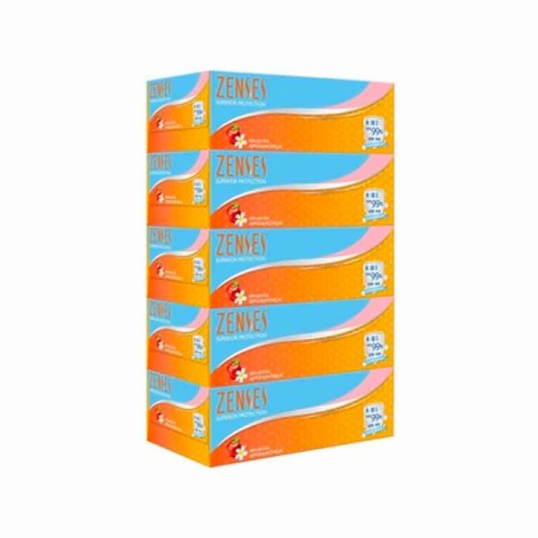 倩絲 - 親膚殺菌3層盒裝面紙 (蘋果及白蘭花清香) 5盒裝