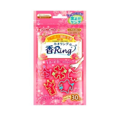 日本金鳥 - 天然精油驅蚊手環 (花香) 30條