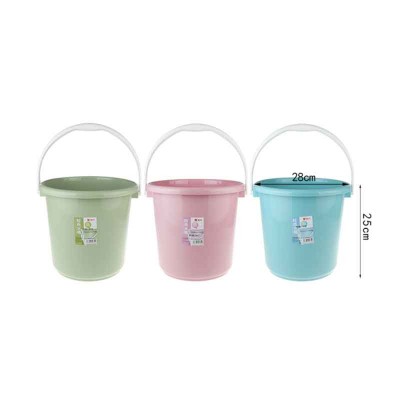 塑料圓桶洗澡洗衣桶10L