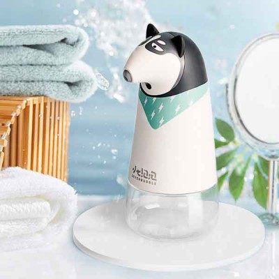 自動感應洗手液機-白小熊