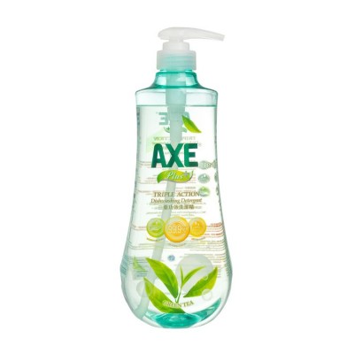 AXE 斧頭牌Plus三重功效洗潔精 - 綠茶 1KG AXE 斧頭牌Plus三重功效洗潔精 - 綠茶 1KG