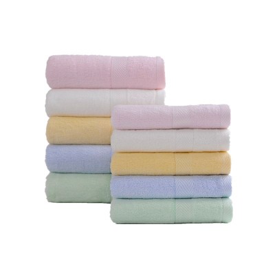 中國結10條裝竹纖維毛巾