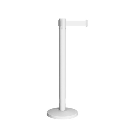 展廳隔離帶伸縮帶-象牙白款