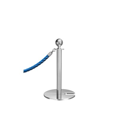 U型鐵座矮款圓頭禮賓桿