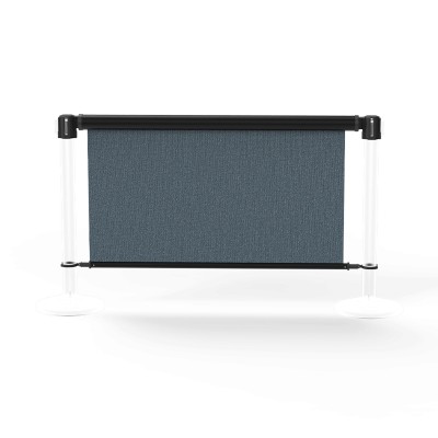 鋁合金伸縮廣告布欄杆座