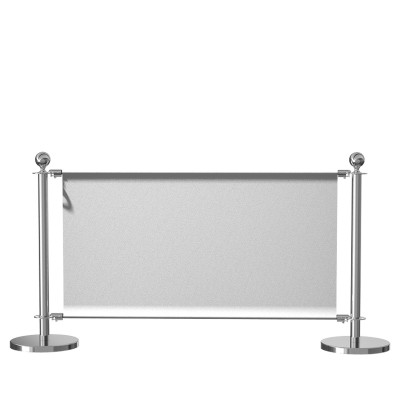 禮賓杆廣告圍欄商場廣告布欄杆座