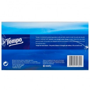 TEMPO盒裝紙巾-無味(原箱) 4'SX16