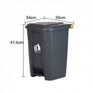 30L加厚塑料腳踏垃圾桶