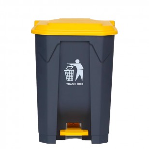 50L加厚塑料腳踏垃圾桶