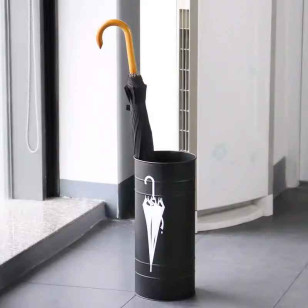 簡約歐式高腰雨傘圖案雨傘收納放置筒
