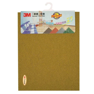 3M - 無邊刮塵防滑膠地墊 60x90cm 金色
