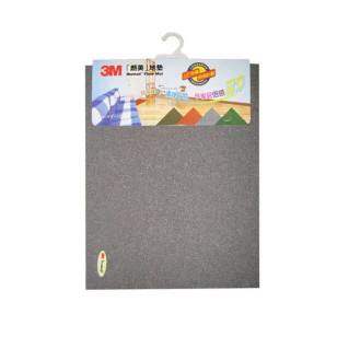 3M - 無邊刮塵防滑膠地墊 45x60cm 灰色