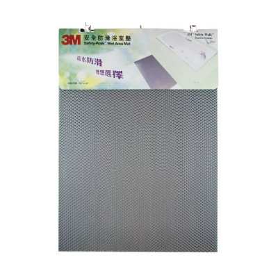 3M™ - 3M 安全防滑浴室墊 45x75cm 灰色