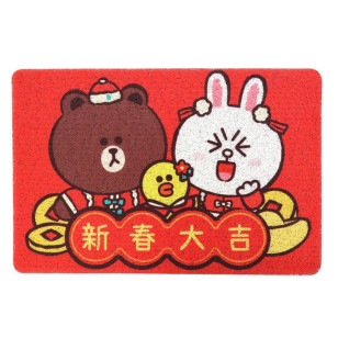 LINE FRIENDS - 地板墊 地墊 地毯(新年版)