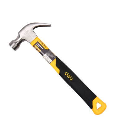 得力0.25kg碳鋼纖維柄羊角錘DL5001