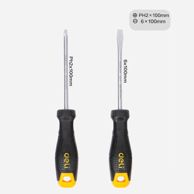 得力工具螺絲批兩件套DL620102