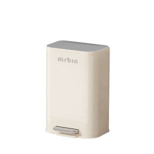 15L廚房、客廳不鏽鋼腳踏垃圾桶