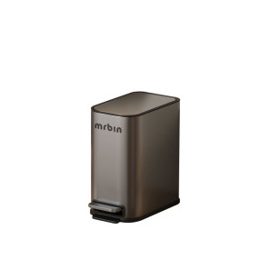 6L衛生間不鏽鋼腳踏垃圾桶