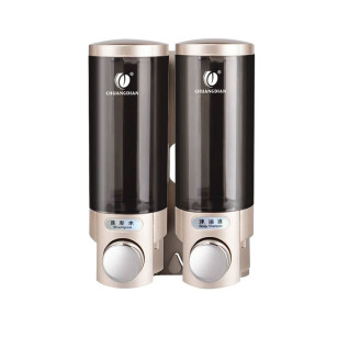 CDWK 手動按壓雙格皂液器「CD-2006」