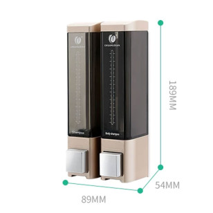 CDWK 手動按壓雙格皂液器「CD-2011」
