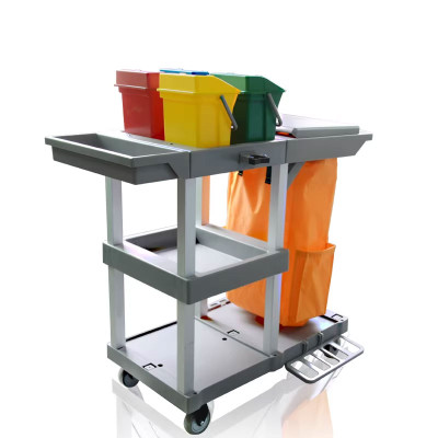 多功能清潔手推車YJ06