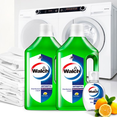 威露士衣物家居地板家具消毒液1Lx2+免洗洗手液20ml殺菌率99.999%