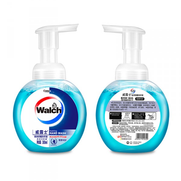 威露士泡沫洗手液兒童細膩健康清新抑菌家庭裝量販裝促銷除菌
