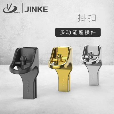 金柯爵士一米線伸縮拉帶欄杆座銀行警戒線護欄配件掛繩掛扣