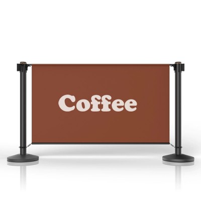 金柯廣告布欄杆座圍欄活動警戒帶隔離帶圍擋護欄一米線可移動