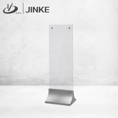 金柯指示牌導向牌商場大畫面海報展示架鋼化玻璃廣告宣傳牌立